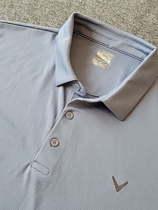 Callaway Other - Callaway Polo Shirt Men's 2XL Opti Dri Blue Golf Performance Stretch‎ Casual